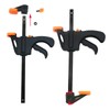 AIMALL 4 Pcs Quick Woodworking Clip Bar Clamp F-tyle Grip