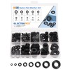 ELECTRAPICK Pack of 500 Plastic Washers Corrosion-Free Assortment Set 8