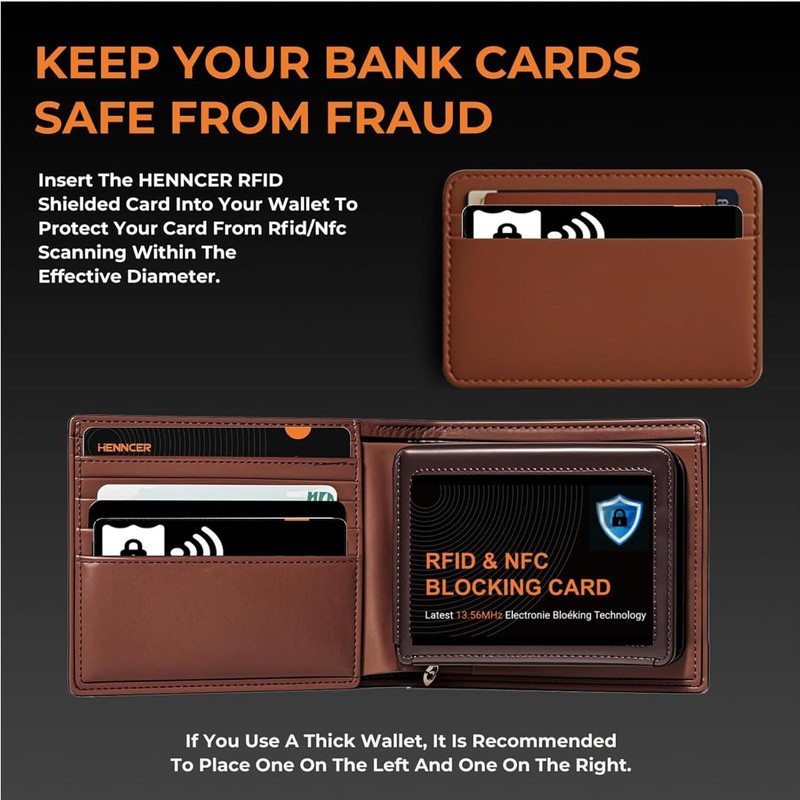 BUISAMG RFID Blocking Card, Credit Card Protector, One Card Protects