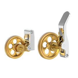 BIGTREETECH Panda Claw Gear RNC Nano-Coated Hardened Steel Gear Lightweight High Strength For Bambu Lab P1P P1S X1C A1 A1 MINI - Color: Panda Claw (P1/X1)