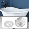 SG Store Bathtub Cover Set with Release Lever Overflow Cover