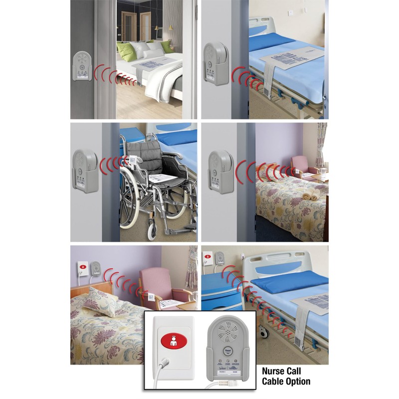 Secure Safety Solutions Wireless Bed Alarm for Elderly Adults -
