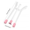 Portable for Contact Lens Remover Soft Tips Reusable Scoop Insertion