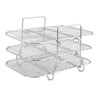 Fryer Rack 3 Layer Design Grill Rack Stainless Steel Dehydrator