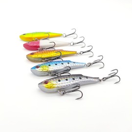 Orludo Fishing Gear Set D Vibration Set of 5 Targeted Fish (Seabass Flounder, Magochi, Chinu, Mullet, Bonefish, Sagoshi, Yellowtail, Rockfish, Black Bass, Ragyo, Catfish, Iron, Brown Trout, Ugui),