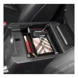SXCY for 2024 2020-2023 Ford Explorer Center Console Organizer for Ford Explorer 2023 2024 Accessories Console Tray for 2023 2024 Ford Explorer Console Organizer 2024 Explorer Accessories (Red A)
