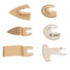 6PCS Oscillating Saw Blade Set Diamond Cemented Carbide Wear Resistance