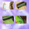 BEUKING Temporary Color Hair Dyeing Comb, Disposable Folding Hair Dye