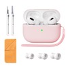 Airpods Pro 2nd Generation Case Cover, Full Protective Soft Silicone,