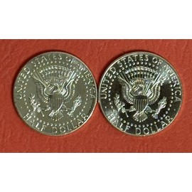 Set Of 2 Coins 2025 P&D 50 Cents Kennedy Half Dollar Uncirculated. #C1628