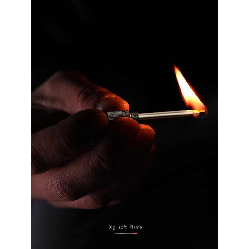 Permanent Match, Waterproof Forever Match Survival Fire Starter Keychain Lighter