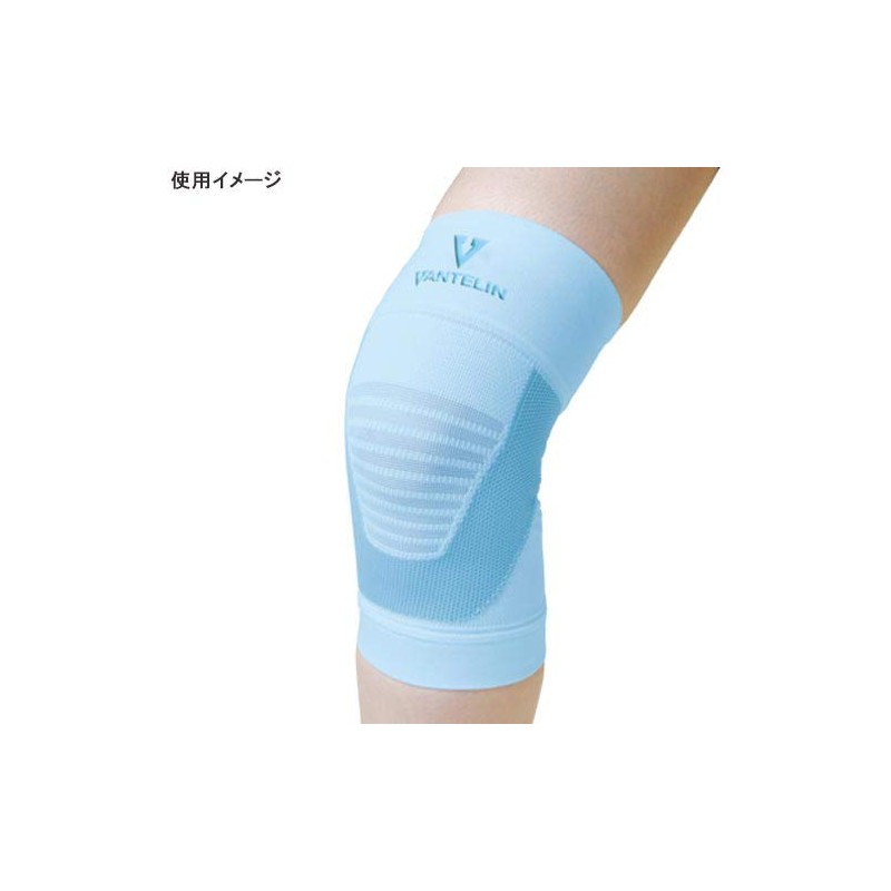 Bantelin Supporter, High Ventilation Type, For Knees, Light Blue, Regular