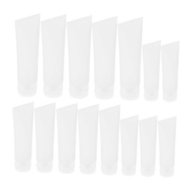 FRCOLOR 30pcs Refillable Empty Squeeze Tubes Travel Portable Leak Makeup Containers for Shampoo Body Lotion Toner and Cosmetic Essentials