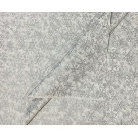 20 Christmas Snowflake Acid Free Tissue Paper Sheets 50cm x 35cm - 18gsm 20" x 14"