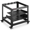 10U Server Rack Network Cabinet - Enclosed Wall Mount Rack