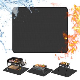 Fire Pit Mat for Solo Stove Mesa 20 x 24in Table Mat Under Fire Pit Square Small Under Grill Mats for Outdoor Grill Table Top Protection