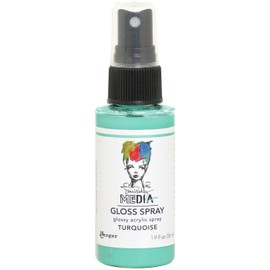 Dina Wakley Media DW GLOSS SPRAYS TURQUIOSE, 2oz