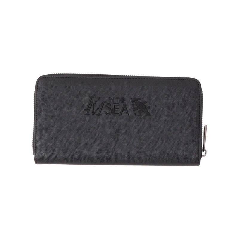 Gotcha 251G8200 Logo Embroidered Long Wallet, Black