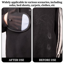 2 Stück Pet Hair Remover, Katzen Handschuhe Fellpflege Fellpflegehandschuh Hund Wiederverwendbare Static Removal Gloves, zum Waschen, Hair Removal, Fellpflege