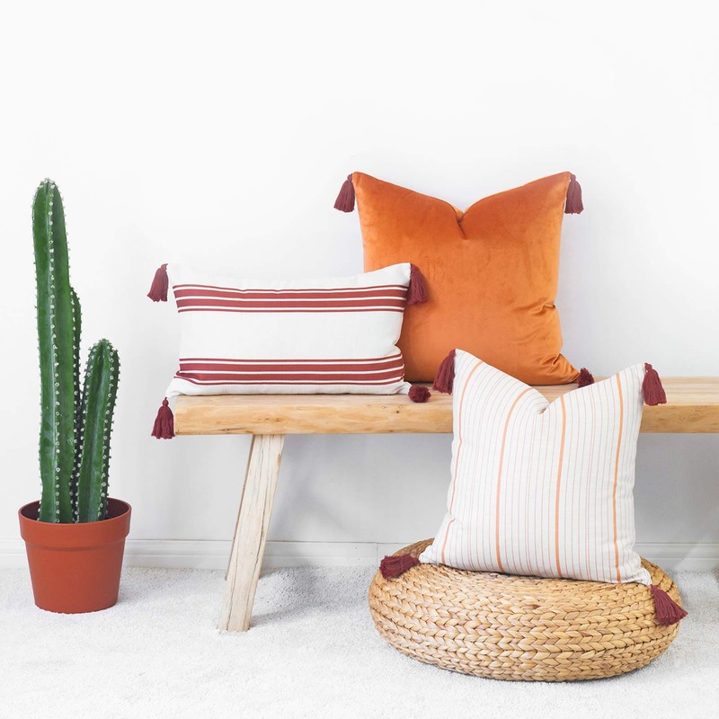 Hofdeco Fall Decorative Throw Pillow Cover ONLY, for Couch, Sofa,