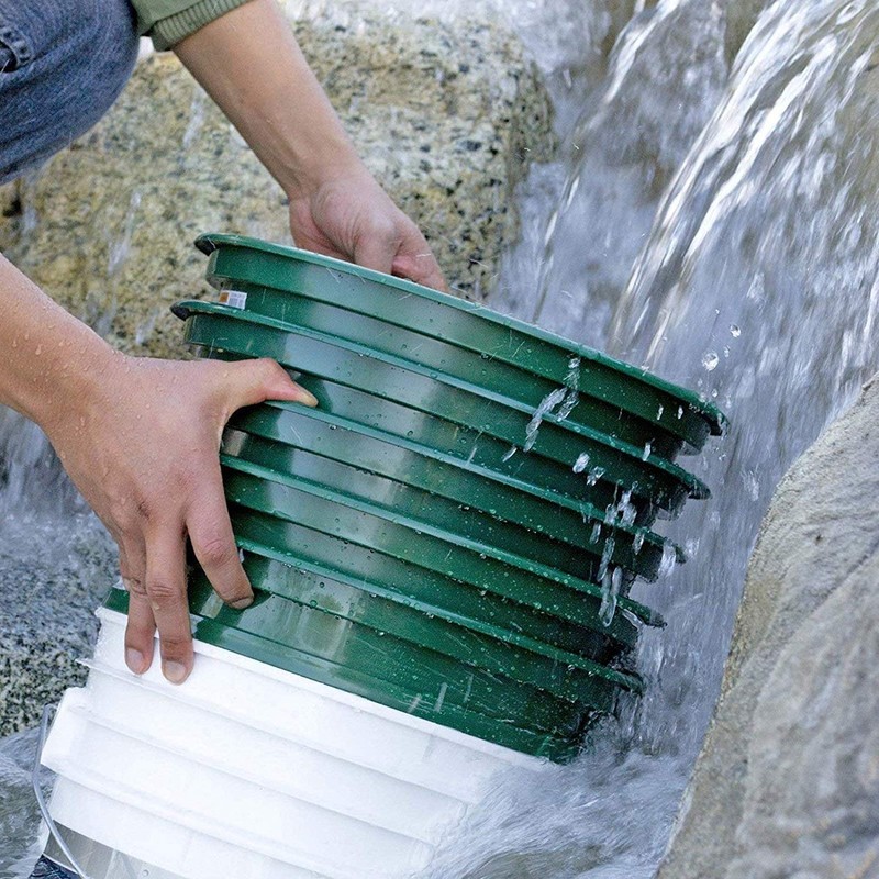 ASR Outdoor Gold Panning 1/4 Classifier Screen Sifting Pan Prospecting