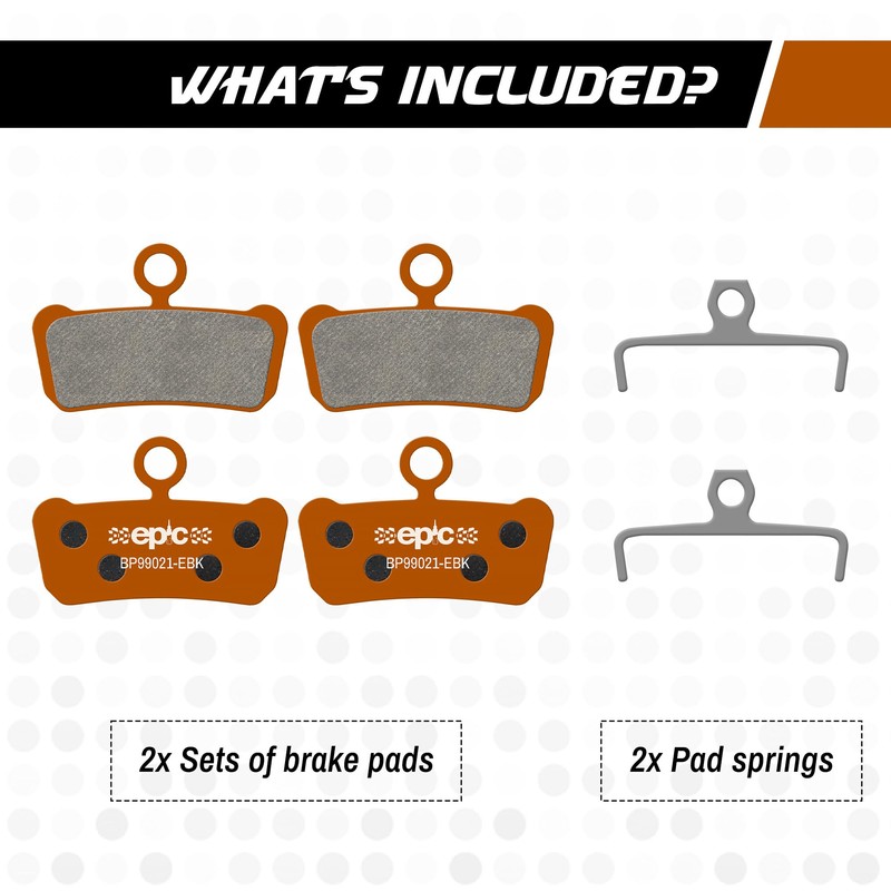 epic Disc Brake Pads for SRAM G2, Guide, Guide Ultimate