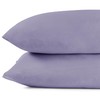 DecoKing 2 x Pillowcases 80 x 80 cm Jersey Cotton