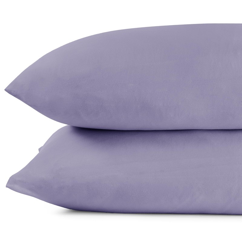 DecoKing 2 x Pillowcases 80 x 80 cm Jersey Cotton