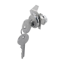 Prime-Line MP4318 Mail Box Lock, 5 Pin, Counter Clockwise, Cutler, Nickel, NA14 Keyway (Single Pack)