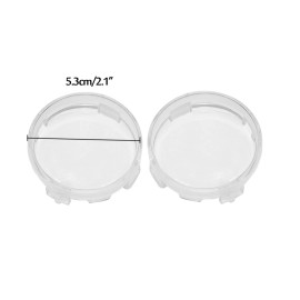 ZXMT Pair Turn Signal Light Clear Lens Cover Fit For Harley Touring Models 1986-2014