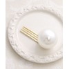 VingTAINE H7503 Single Grain Pearl Comb, M, 1.2 inches (3