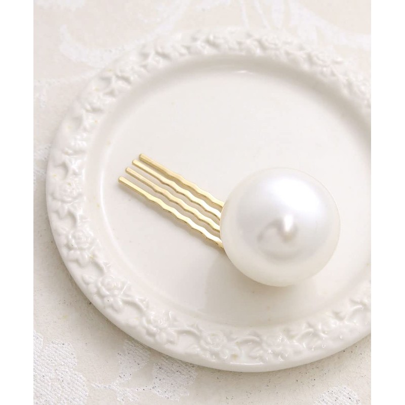 VingTAINE H7503 Single Grain Pearl Comb, M, 1.2 inches (3