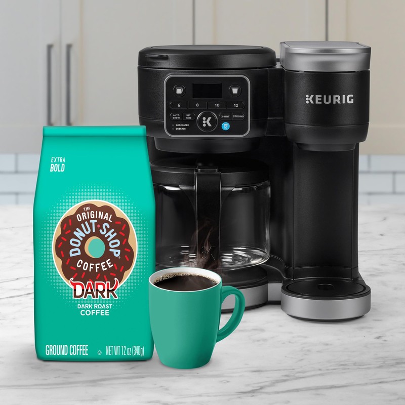 The Original Donut Shop Coffee, Dark, Dark Roast, Ground Coffee,