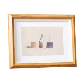 marysgift 8x6 Photo Frame 15.3x20.4cm Picture Frame Clear Plexiglass Front Tabletop Portrait or Landscape Living Room Hallway Home Office Decor (Walnut,8")