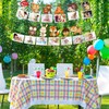 PHOGARY 1st Birthday Garland Baby Photo Banner Decoration for Newborn