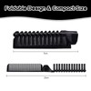 ExceLife Foldable Hair Comb, Travel Pocket Size Collapsible Comb Double