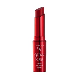 Golden Rose Cosmetics Glow Kiss - Bálsamo labial tintado con SPF15, fórmula vegana (jugo de cereza)
