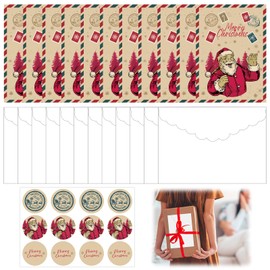 Giugio Set of 36 Christmas Cards with Envelopes, Christmas Postcards, A Christmas Postcard for Each of Your Loved Ones, Cool Christmas Postcards with and without Sayings, Merry Christmas Cards