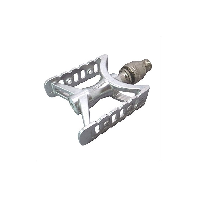 MKS (Mikashima) Sigma Easy Pedal, Silver, Left and Right Set