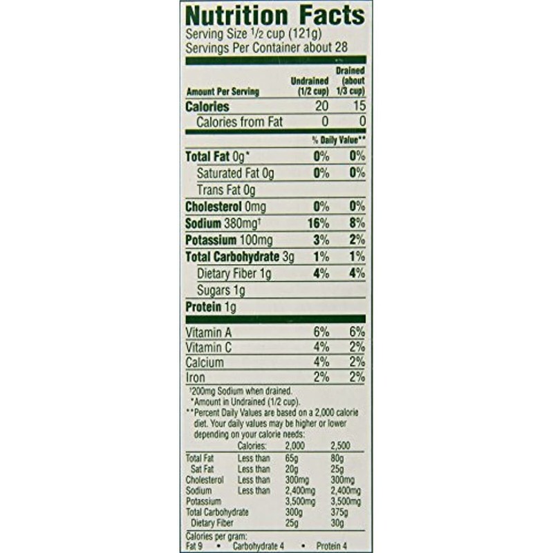Del Monte Cut Green Beans, 8 Count
