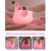 YISUN Flamingo Night Light for Kids, Soft Silicone Nursery Night