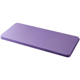 JBM Yoga Knee Pad Thick Yoga Knee Pad Cushion Non-Slip Knee Pad For Yoga and Floor Exercises Knee Pad for Yoga Plank, Pilates, Fitness, Exercise, Camping (24"x10"x0.6") (Purple)