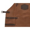 MApBer Leather Apron BBQ Apron Oven Apron Garden Apron Leather