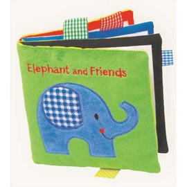 Elephant and Friends: A Soft and Fuzzy Book for Baby (Happy Colors)