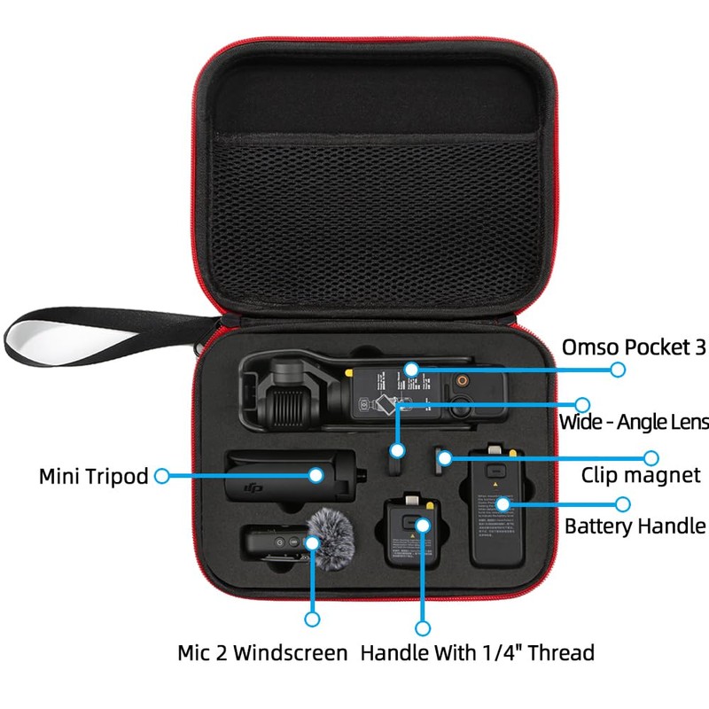 DJI Osmo Pocket 3 Case / Carrying Case Shockproof Dirt