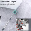 3 in 1 Tile Tub Shower Scrubber,Cleaning Brush with 58"