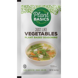 Plant Basics - Plant Based Seasoning, Just Like Vegetables, 2 ounce, Vegan, Gluten Free, Kosher, Non-GMO