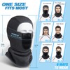 Balaclava Ski Mask (with Breathable Holes) Windproof Winter Fleece Neck