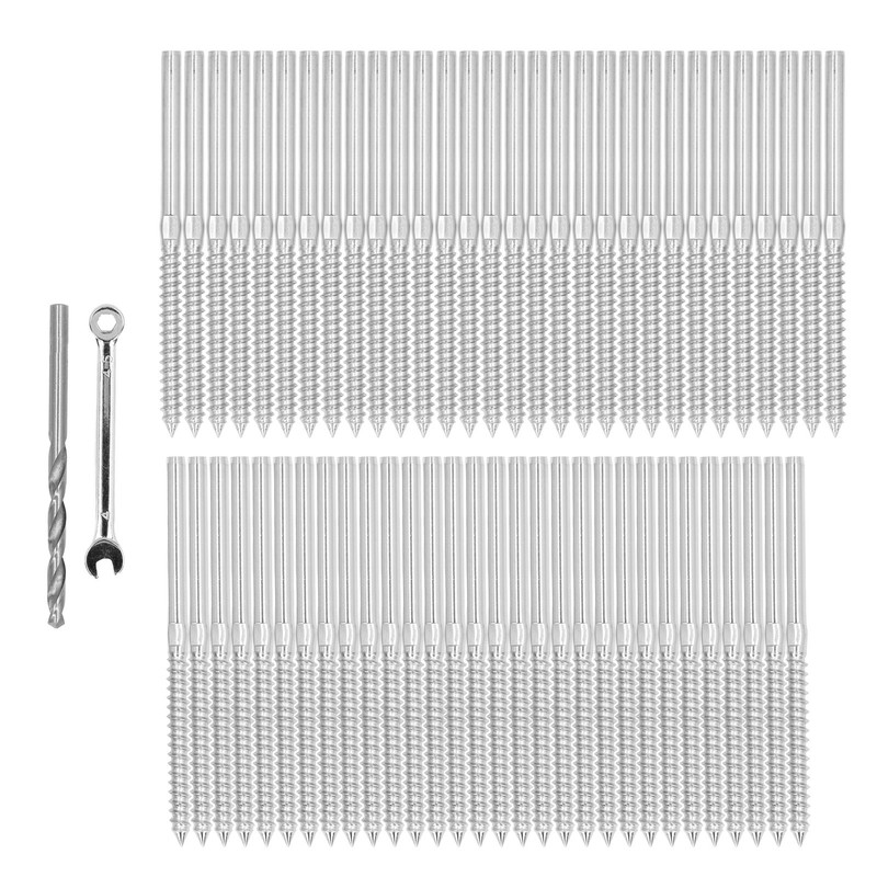 Swage Lag Screw Stainless Steel Left Right Thread Cable Railing