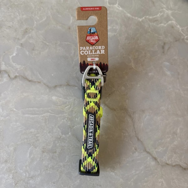 Arcadia Trail NEW NWT Arcadia Trail Dog Collar Yellow Tan
